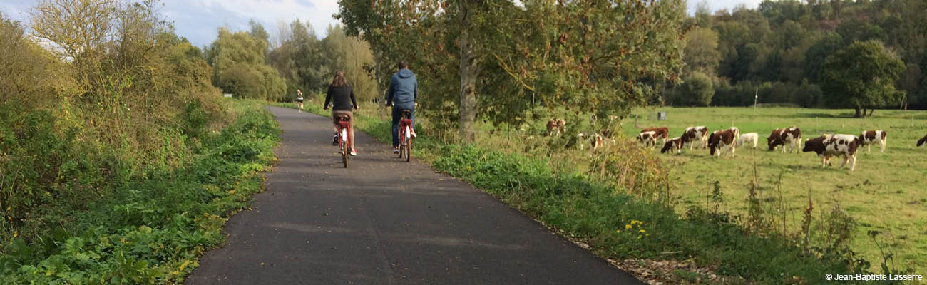 Promenade à vélo en Seine-Maritime