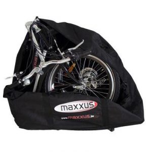 Sac de transport de vélo pliant à roulettes