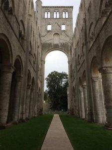 Les ruines romantiques de l'Abbaye de Jumièges