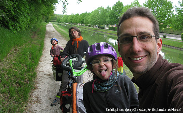 Vacances à vélo avec toute la famille