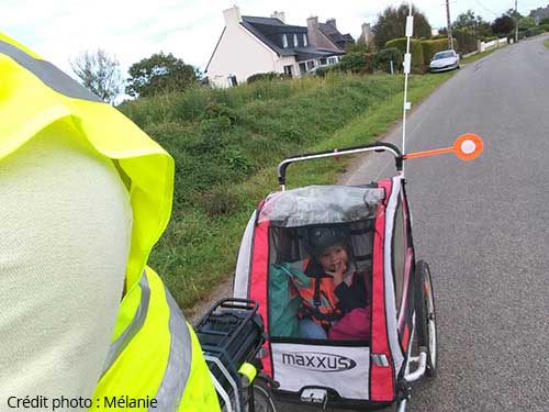Remorque vélo enfant Maxxus
