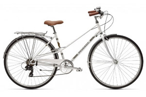 Vélo de ville style vintage Peugeot Legend LC01 D7 Blanc 45cm