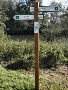 Signalisation de la Meuse à Vélo