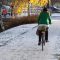 Du vélo même en hiver à Oulu en Finlande