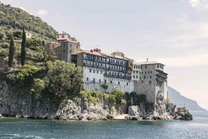 Mont Athos en Grèce