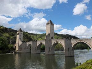 Le pont médiéval de Cahors sur le Lot