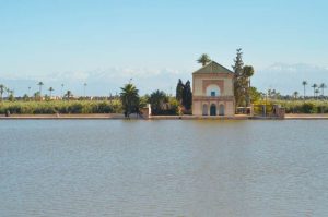 Le Jardin de la Ménara offre un superbe panorama sur les montagnes