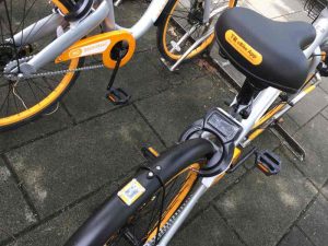 Système de dévérouillage sur un oBike