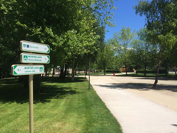 Parc du Près-la-Rose à Montbéliard