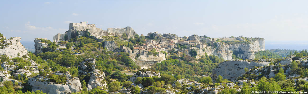 Les Baux de Provence, un village provençal typique niché au cœur des Alpilles