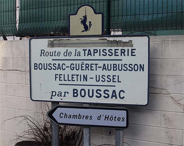 La route de la Tapisserie