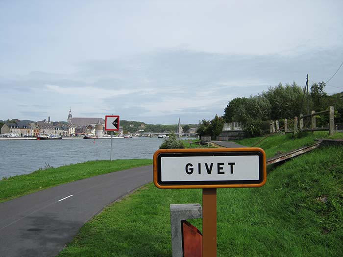 La voie verte Trans-Ardennes à Givet