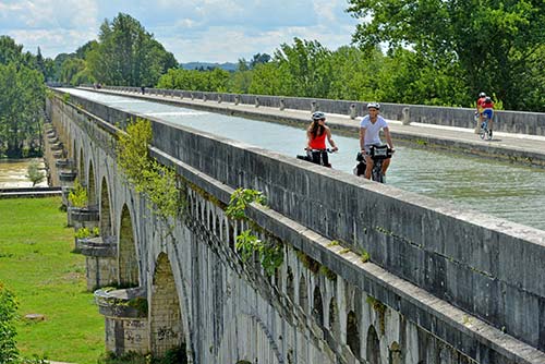 Le pont canal d'Agen