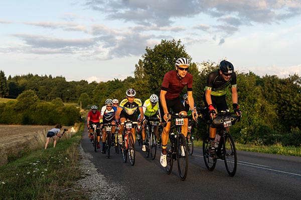 Le peloton du Paris-Brest-Paris