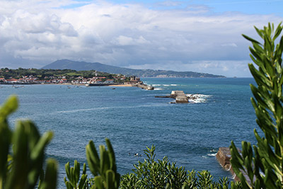 Le fort de Socoa depuis la Pointe de Sainte-Barbe