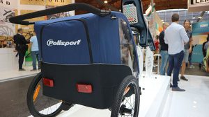 La remorque Polisport à l'Eurobike 2019