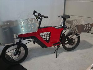 Un prototype de vélo cargo