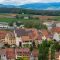 Le Véloroute des Trois Pays traverse des paysages verdoyants