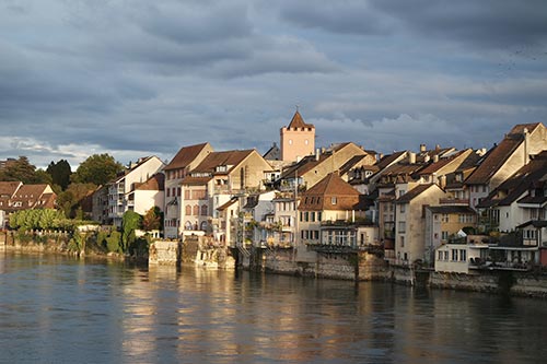 Rheinfelden à la frontière franco-allemande