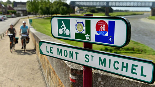 Signalisation de la Véloscénie