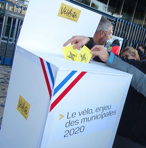 Le vélo, enjeu des municipales 2020 à Montpellier