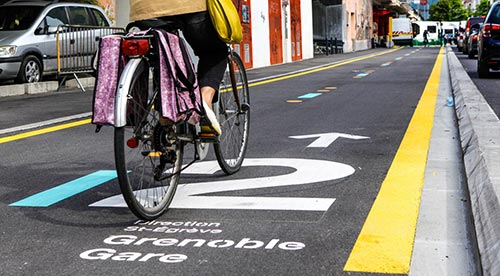 Les autoroutes vélos Chronovélo, une initiative du maire actuel