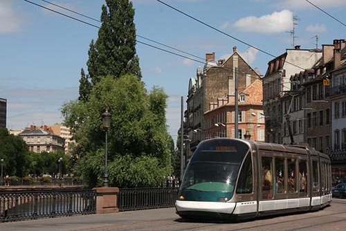 Le tramway de Strasbourg est un des premiers en France