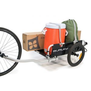 Grande remorque vélo pliante pour transport de charges lourdes