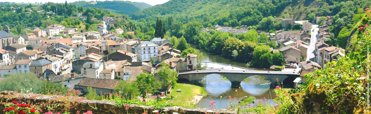 Gorges de l'aveyron à vélo