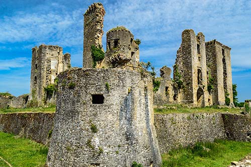 Chateau cathare en Ariège sur la V81