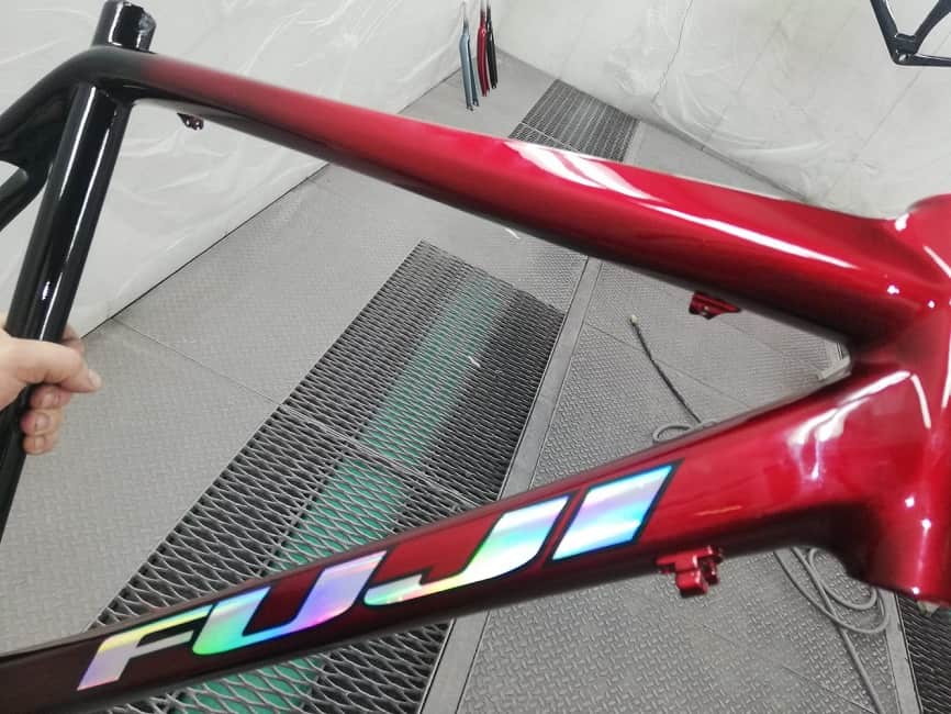 Peinture caméléon on sale vélo