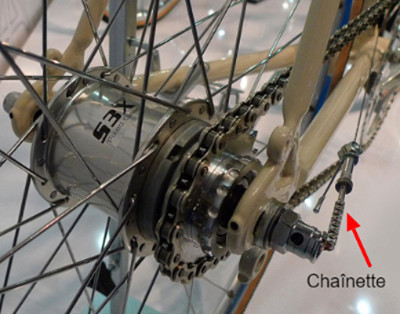 chaînette pour moyeu Sturmey Archer 3 vitesses