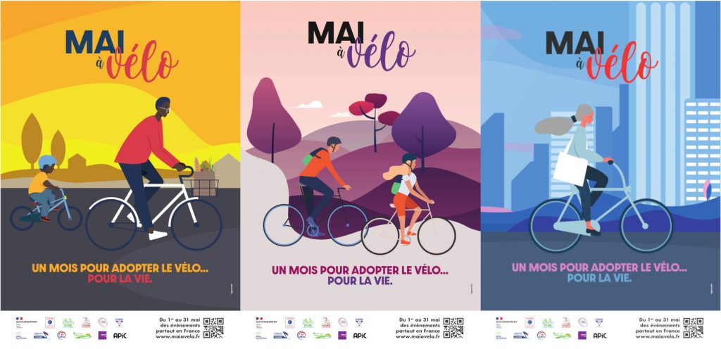 Affiches Mai à vélo