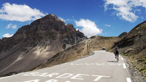 col du Galibier vélo