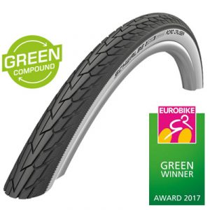 Green compound sur pneu Schwalbe