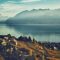tour du lac Léman à vélo