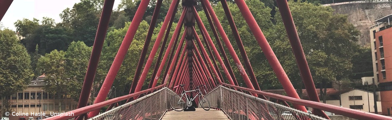 Le Pont Rouge à Lyon