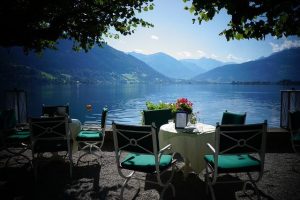 Vue sur le lac Zeller See