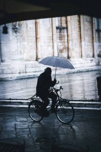 vélotaf sous la pluie
