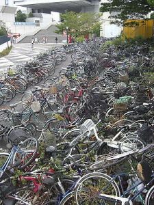 Cimetière de vélo désuets