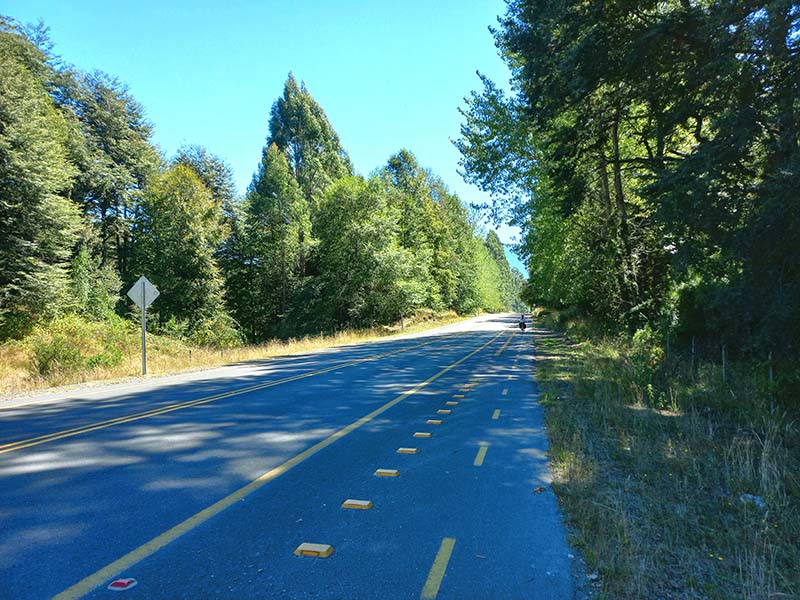 Piste cyclable vers Panguipulli