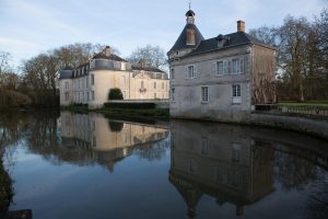 Le château de Malicorne-sur-Sarthe, itinéraire Vélobuissonnière