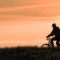 cycliste soir