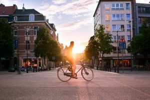 cycliste urbain