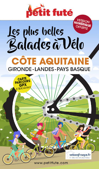 Couverture guide Aquitaine à vélo