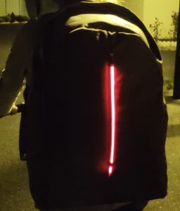 sac à dos avec LED