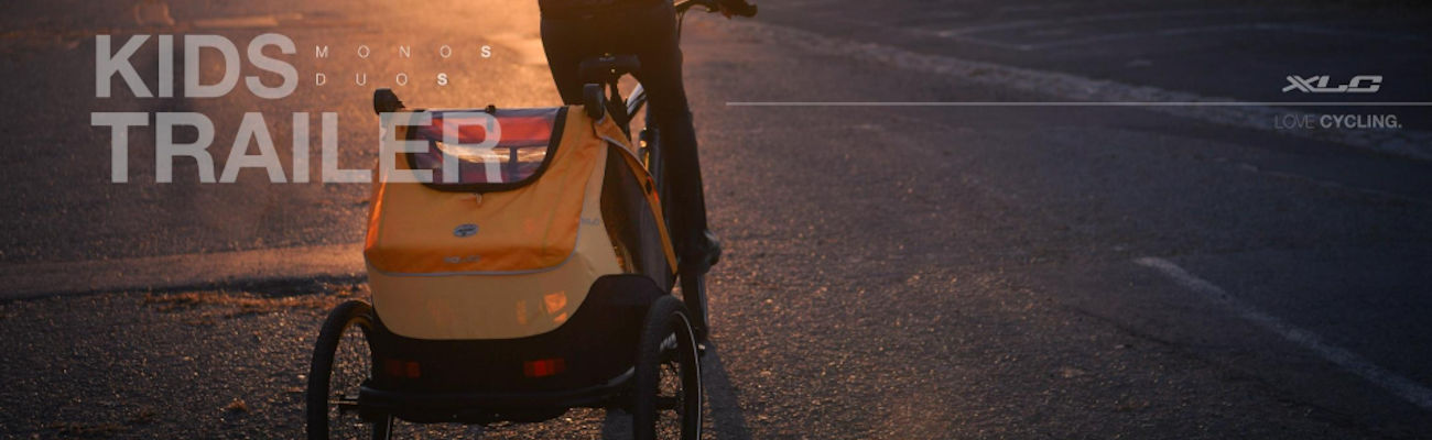 Nouvelle remorque vélo XLC : accessoire indispensable pour les parents