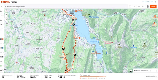 Tracer un itinéraire gravel sur Strava