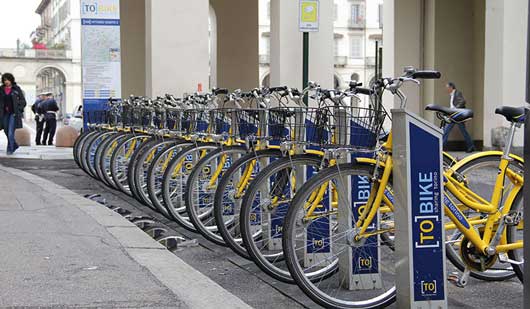 Station ToBike, le service de bike sharing de Turan geré par Bicincittà