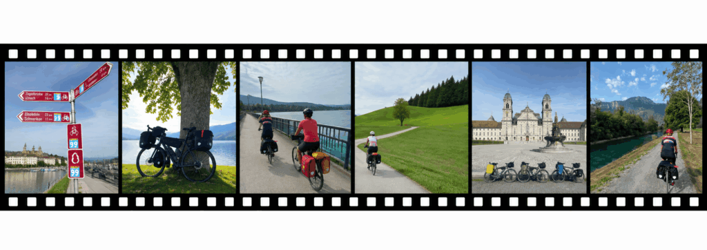 Pellicule photo de l'étape 4 à travers une diversités de paysages